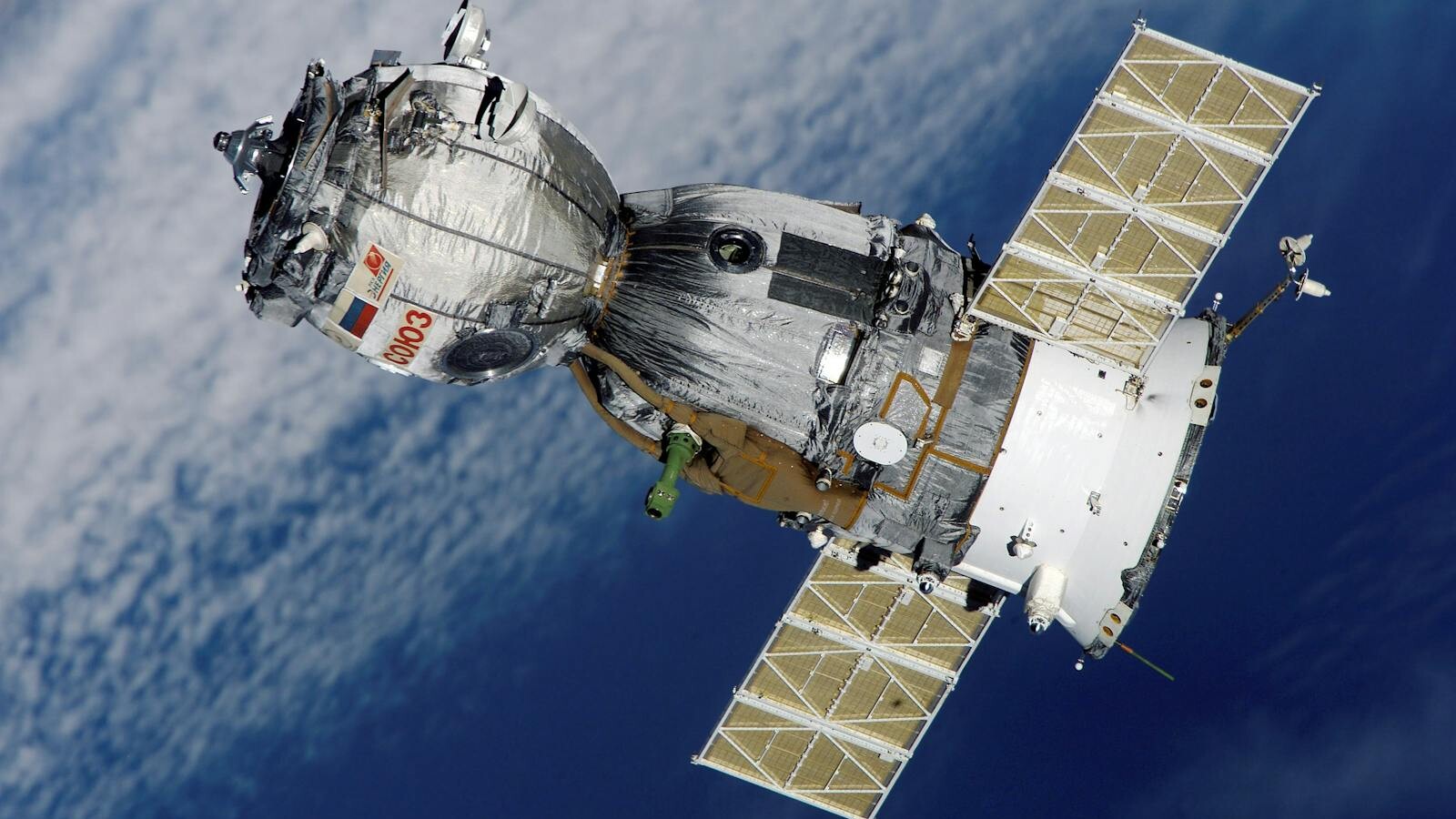 Gray and White Satellite