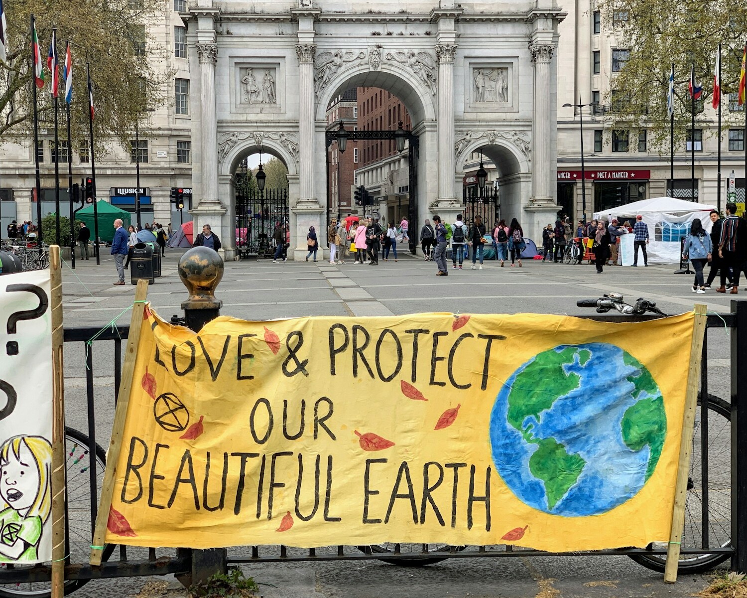 Love & Protect our Beautiful earth banner