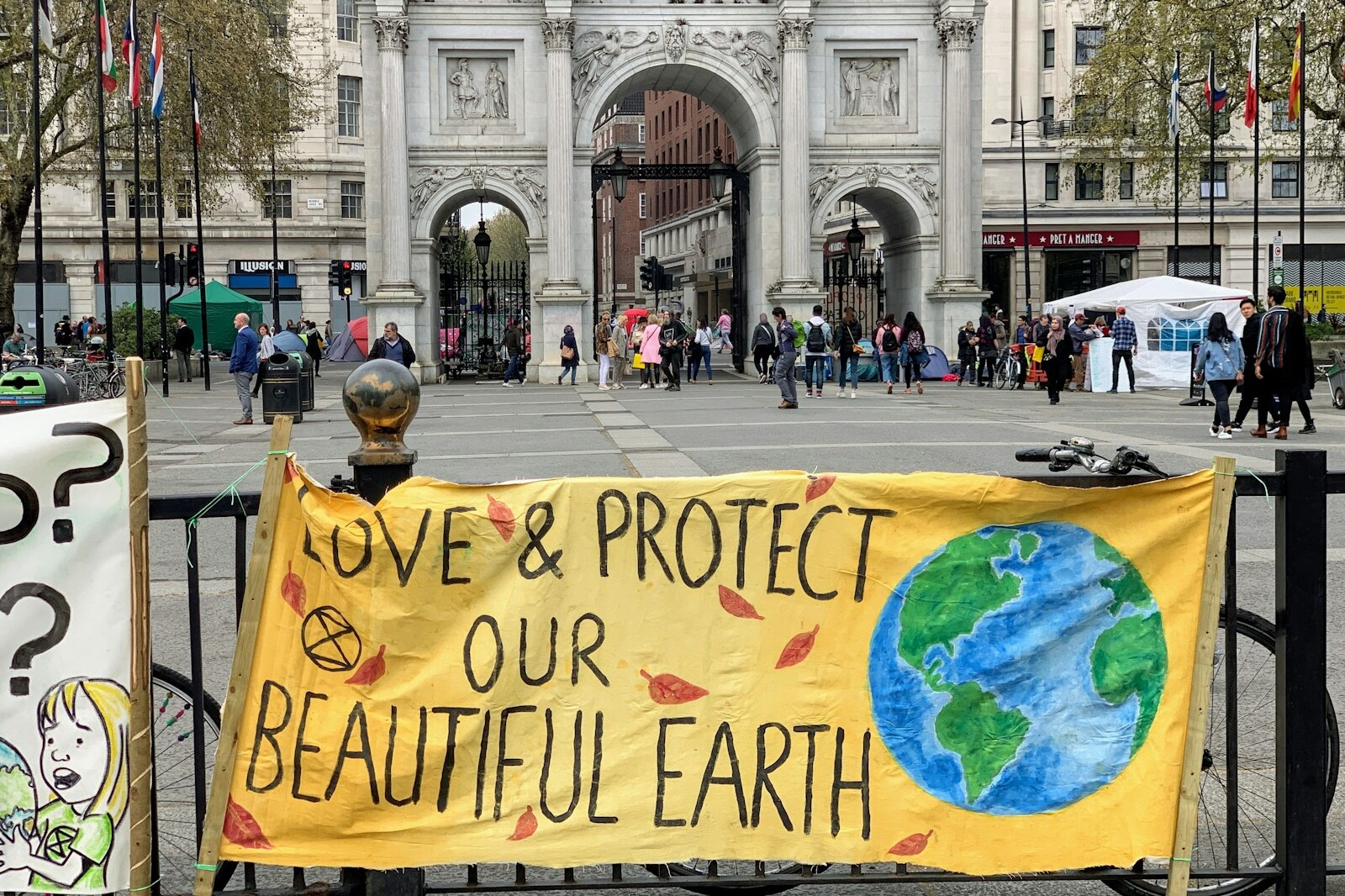 Love & Protect our Beautiful earth banner
